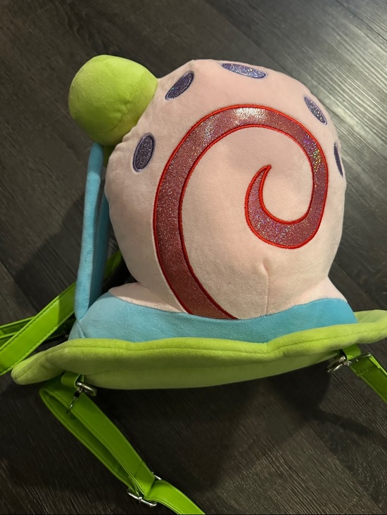 Dolls Kill Handbags - Dollskill SpongeBob Gary the Snail Backpack